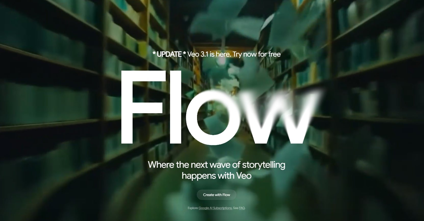 Génération de vidéos IA avec Flow