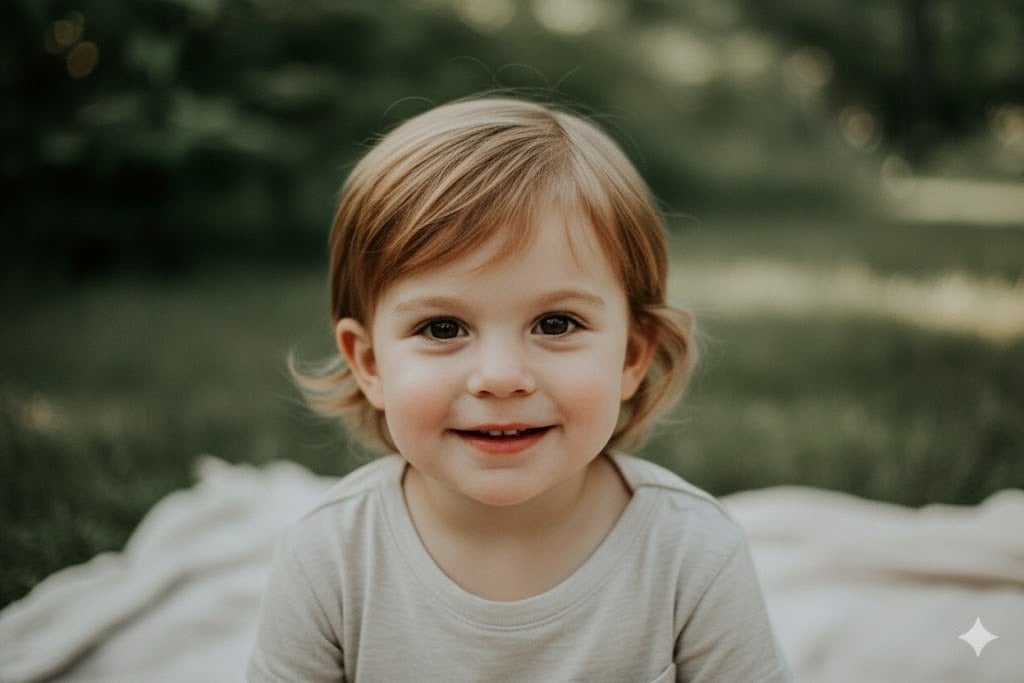 Aus dem Paarfoto links ein Babyfoto erstellen