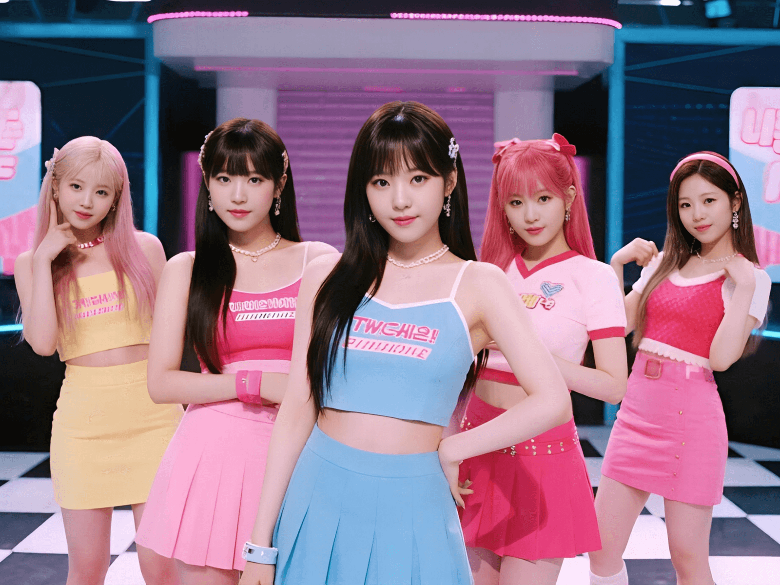 A youthful vibe kpop girl group inspired by twice