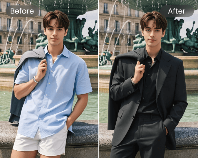 Fashion formal attire for men