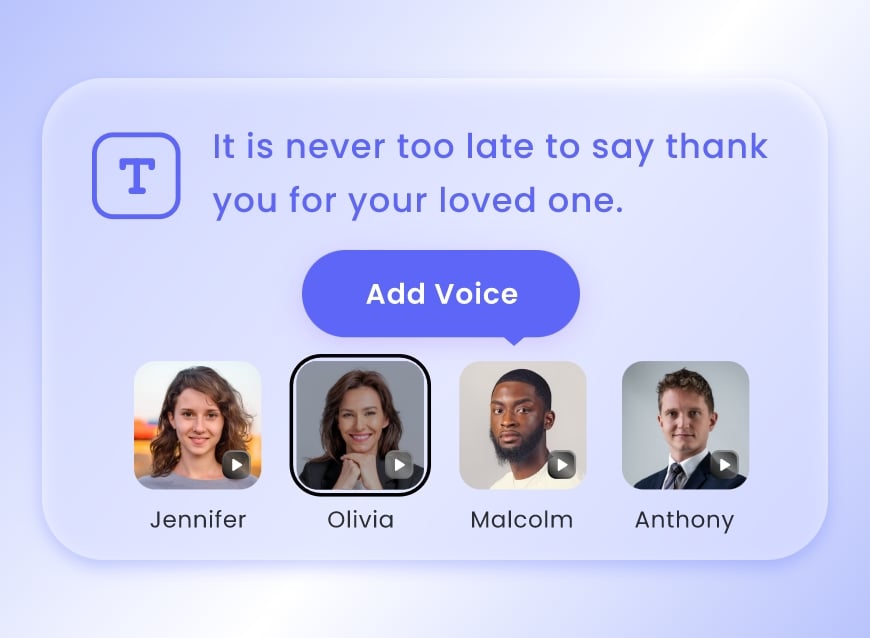 AI text to speech tool
