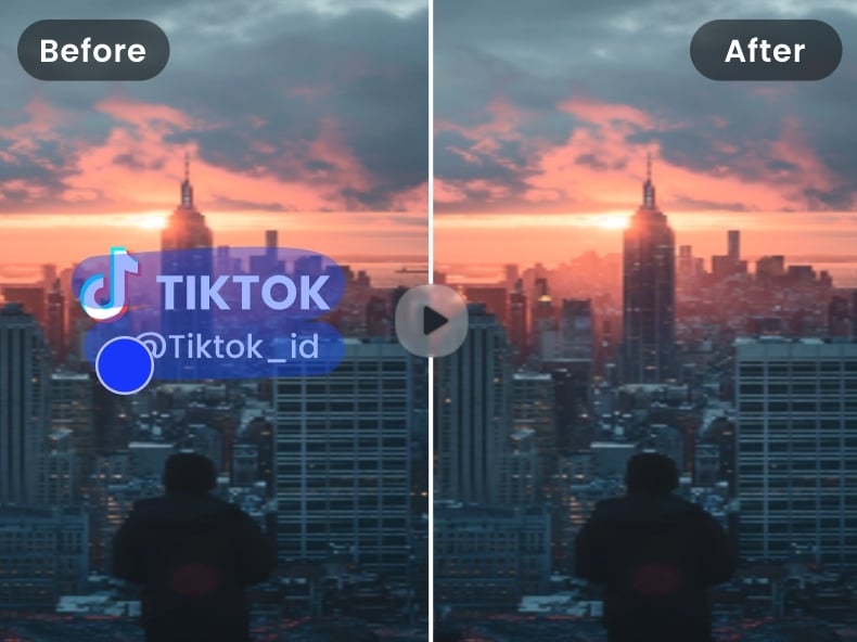 Clipfly AI video watermark remover tool