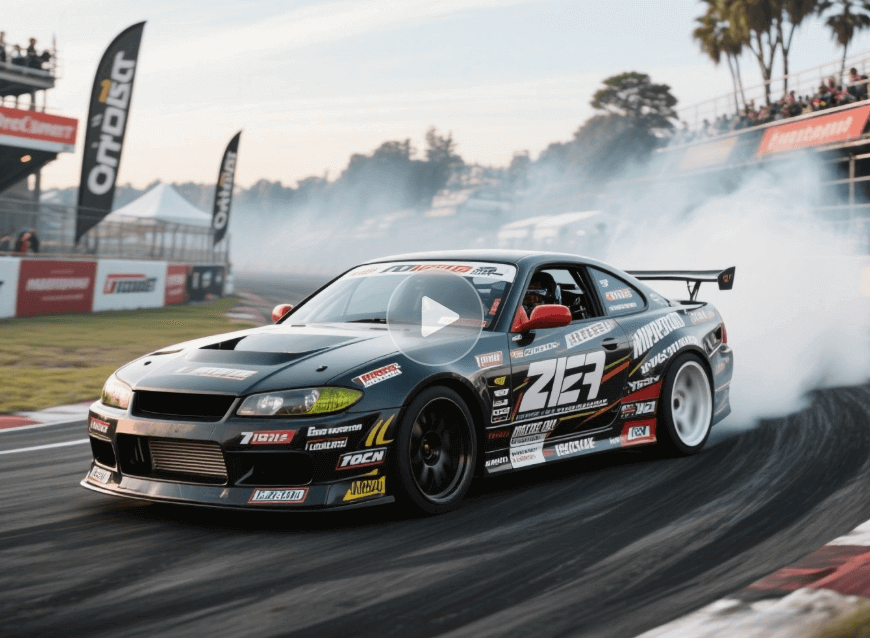 Create lofi background music for a video about car racing