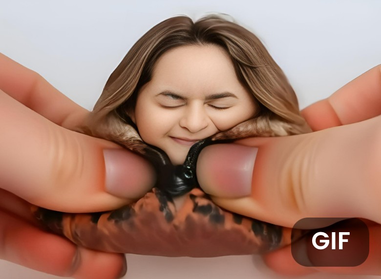 Make a pinching animation GIF