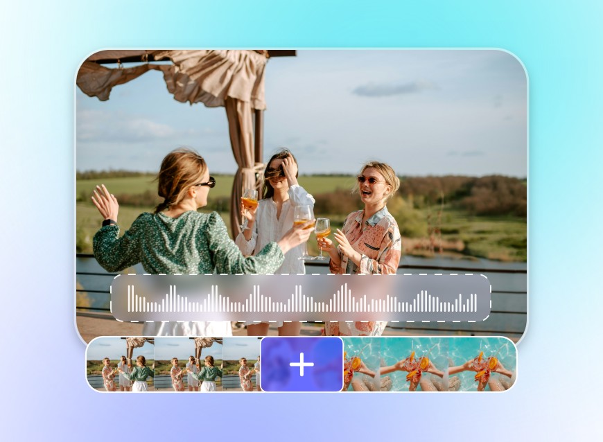 Juntar vídeos e músicas em um vídeo completo