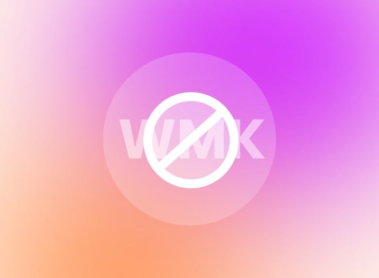 Orange gradient no watermark icon