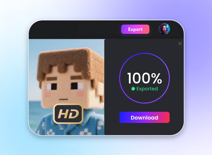 Salve o vídeo hd do minecraft