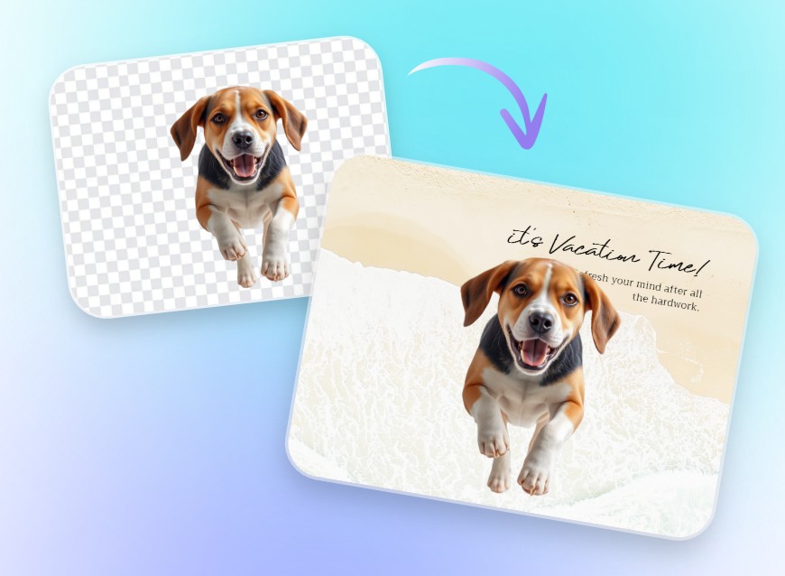 Step 3 add a new minimal light yellow to the transparent image