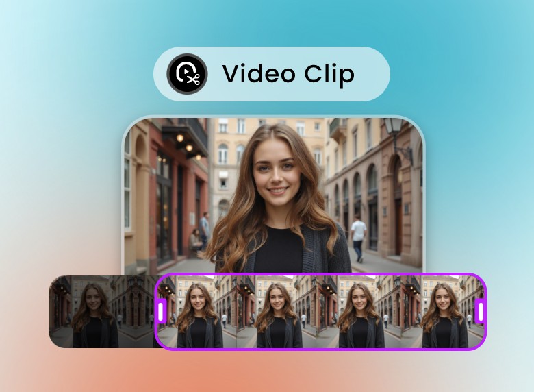Turn the long video to short clip