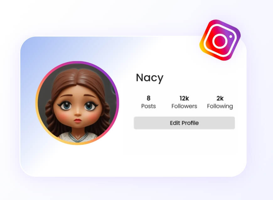 Einen Actionfigur-Avatar fuer soziale Medien erstellen