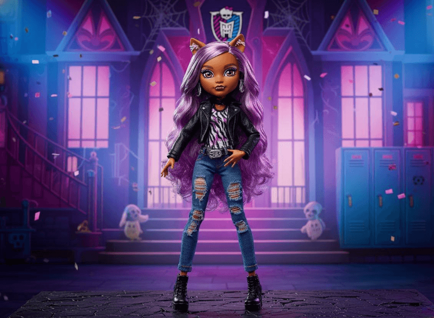 A photo of a monster high doll