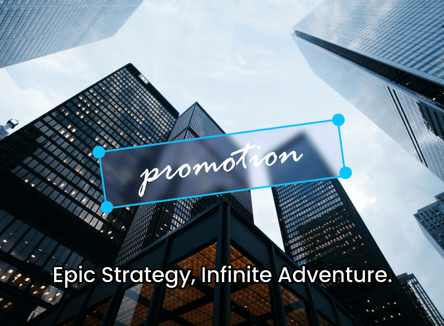 Add text and subtitles to a company promo video