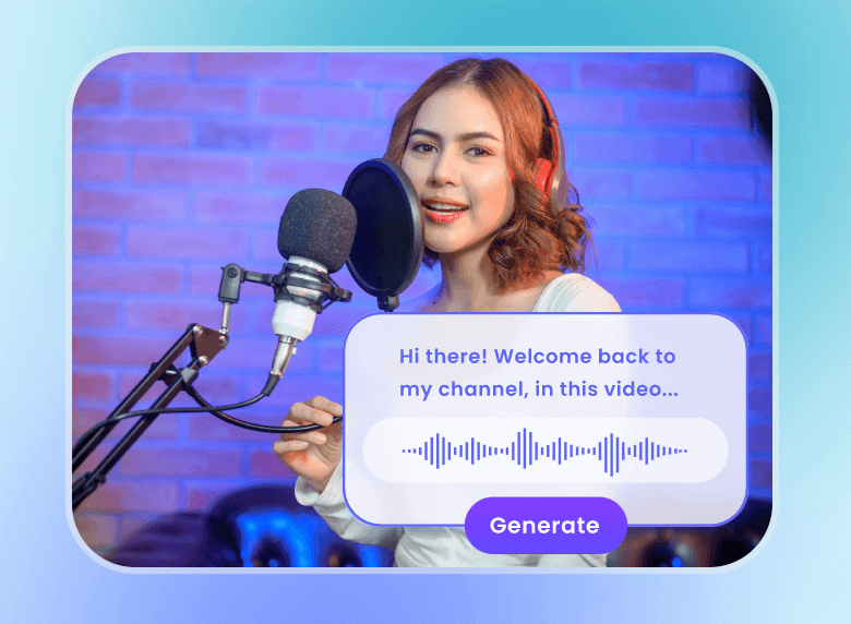 Add voice over to the girls video