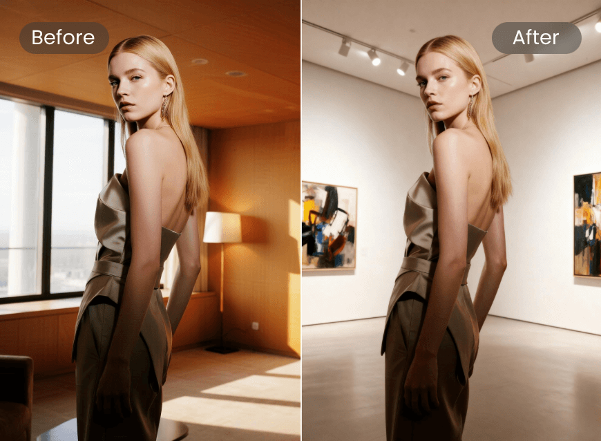 Ai background changer