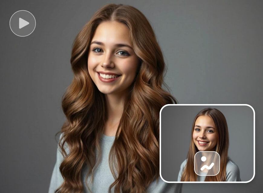 Ai curly hair filter