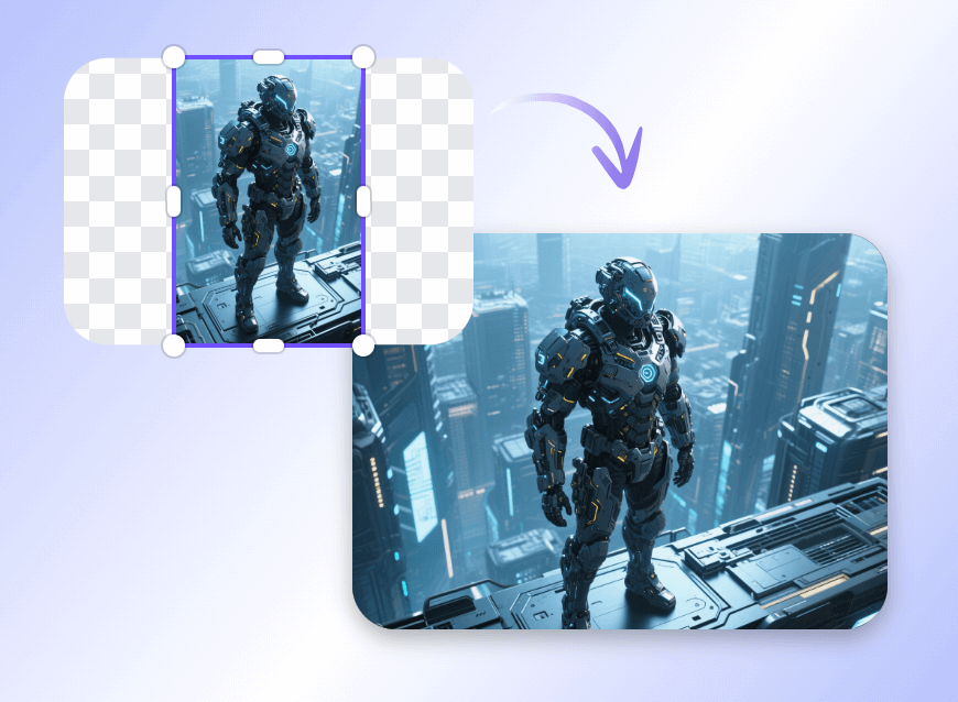 Ai extend an ai generated image