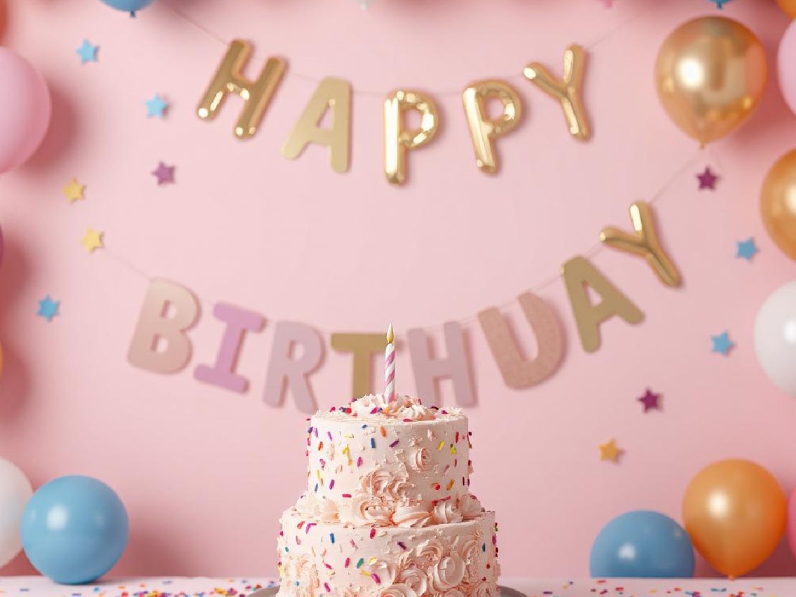 Ai generate birthday backdrops