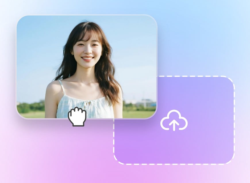 元写真をアップロード