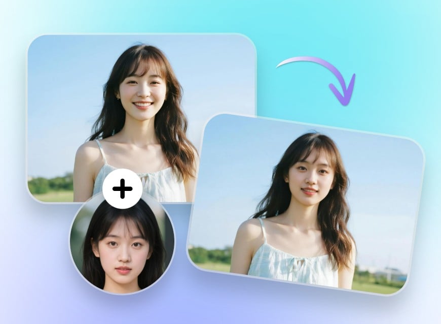 アイコラしたい顔を選択