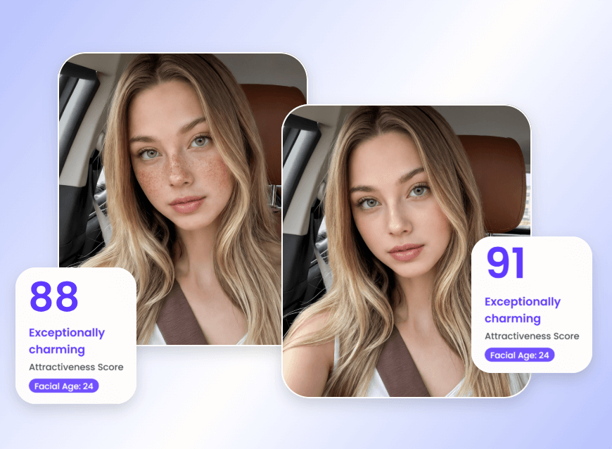 AI肌診断スキャナー