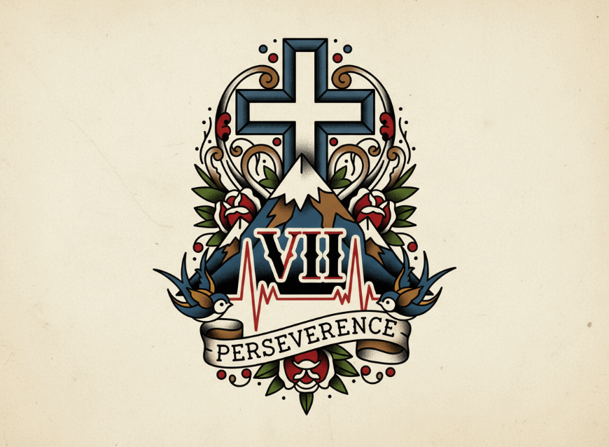 An ai generated roman numeral tattoo with meaning