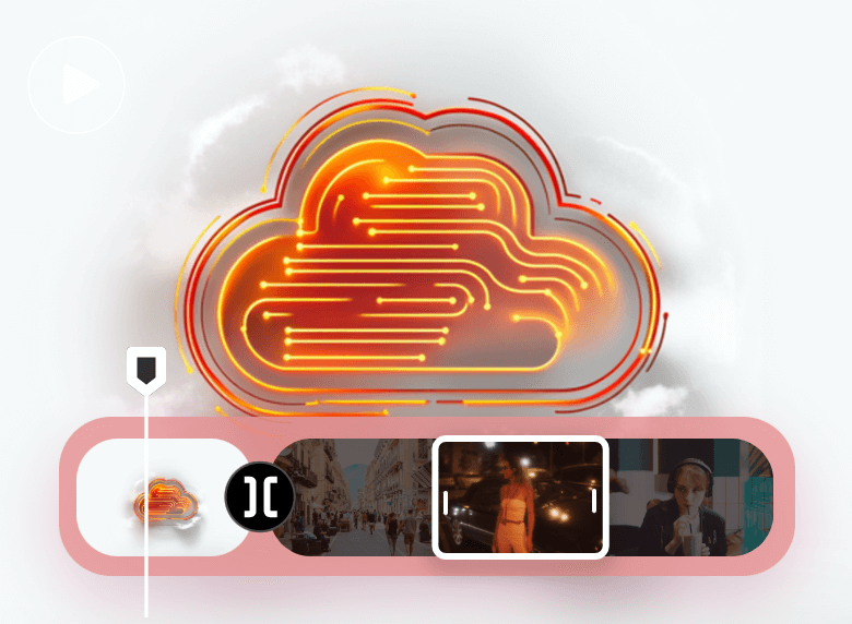 Logotipo animado para mídia digital