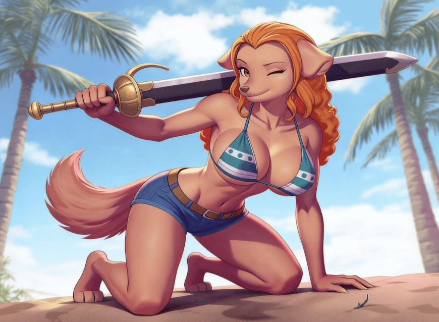 Bikini ai furry