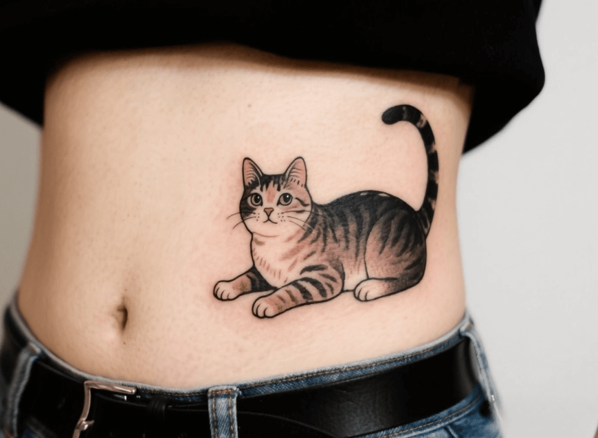 Ideias para tatuagens de gatos