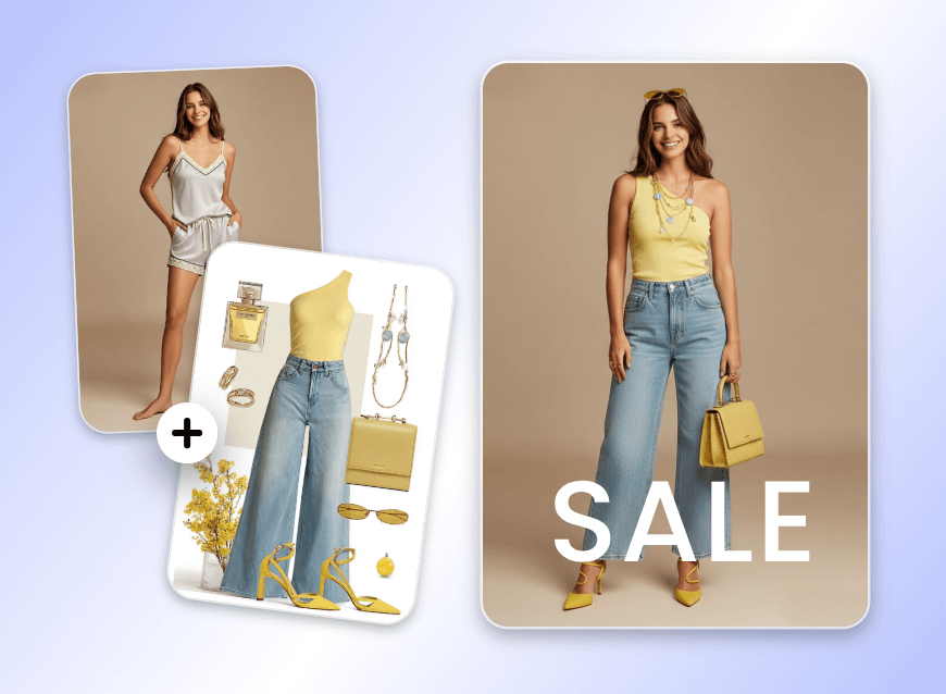 Change clothes for the female wearing pyjamas with gempix 2 ai image generator