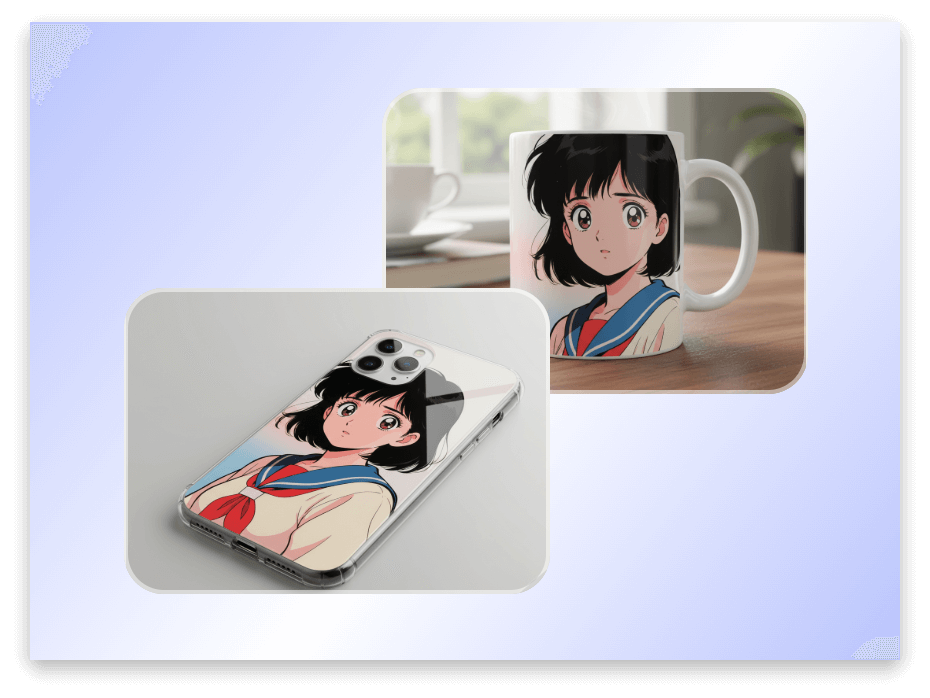 Clipfly ai anime generator for ecommerce merchadise