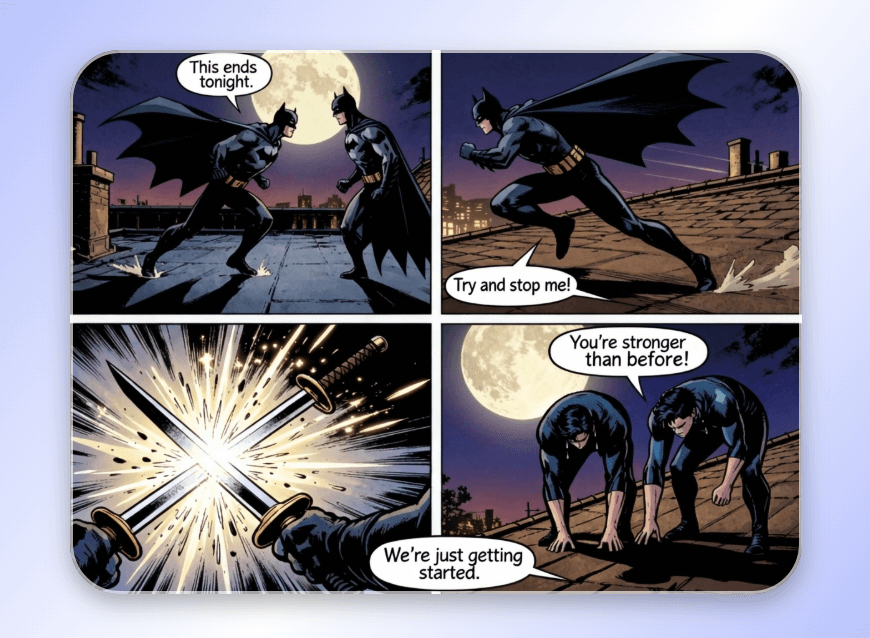 Clipfly flux 2 ai image generator for comic creation