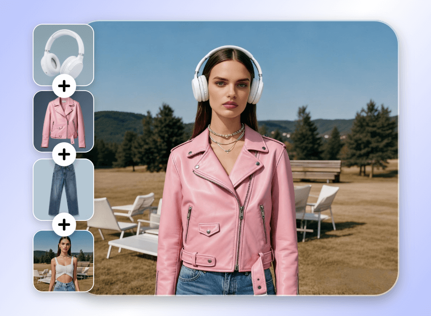 Clipfly flux ai image generator for online outfits preview
