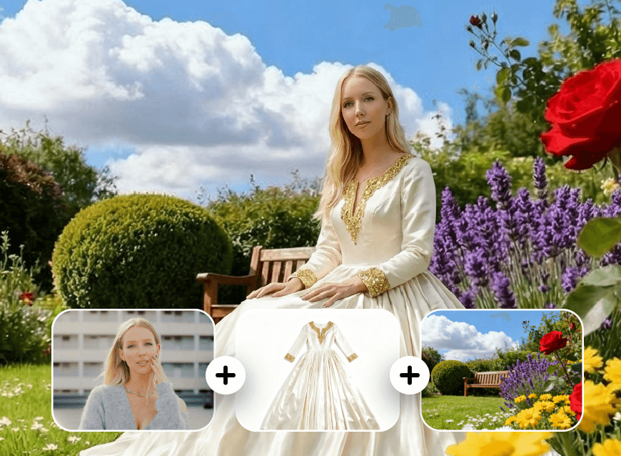 Combine multiple images into one output
