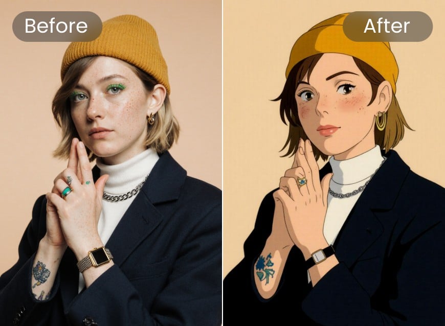 Convert an image into Ghibli style