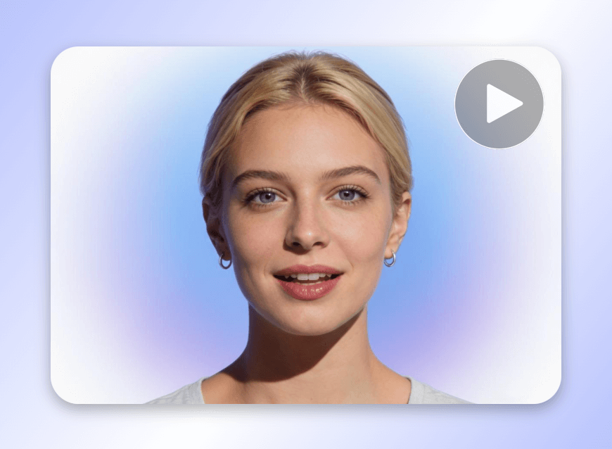 Create a female talking avatar