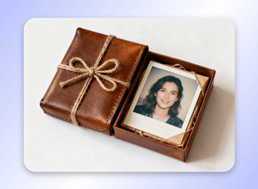 Create ai polaroid photos and print them out as special gifts