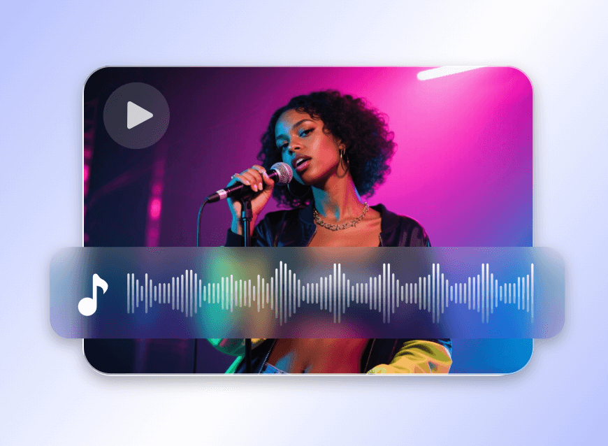 Create an ai freestyle song and use it as a bgm for a balck female music video