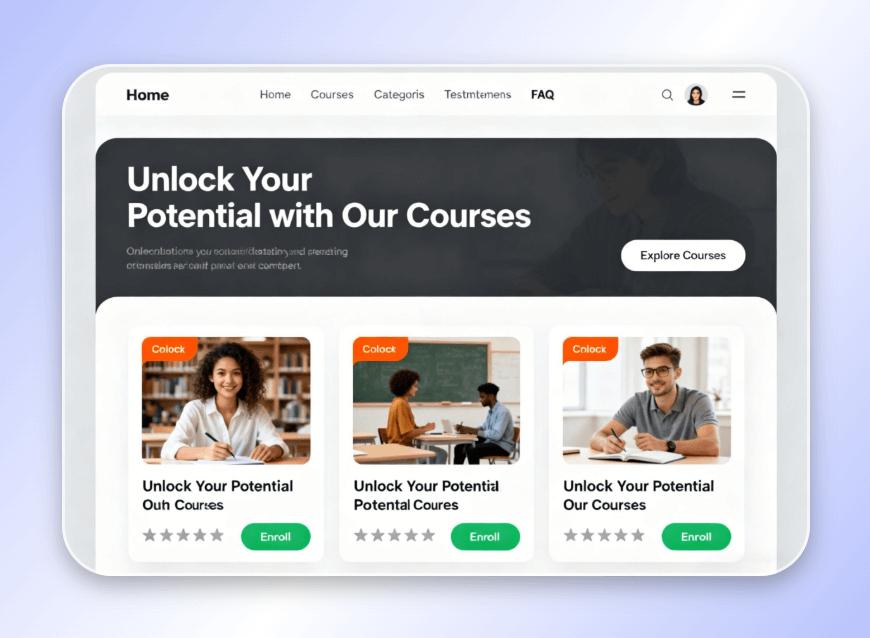 Design a detailed user interface image with flux ai image generator