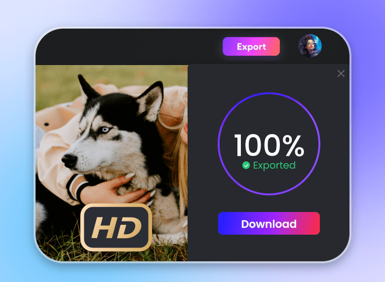 Download a converted gif in high quality