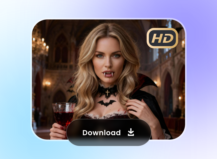 Étape 3 télécharger une photo HD d'une vampire féminine sans filigrane