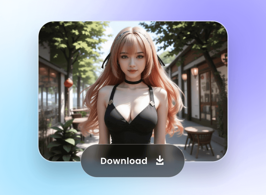 Download an anime to real girl image