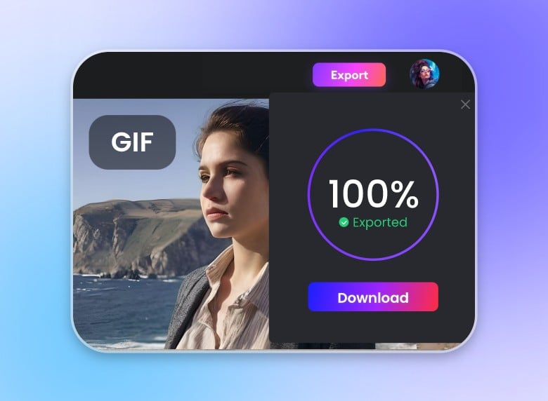 Baixar gifs no clipfly