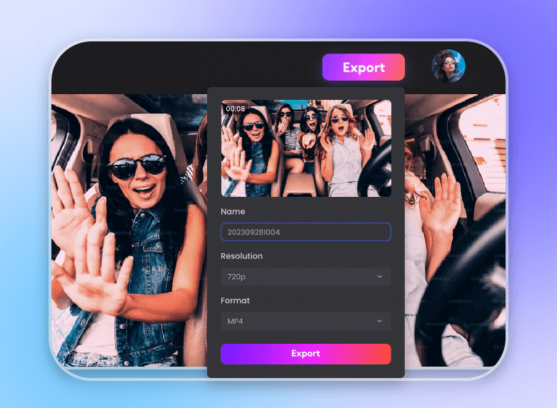 Download the audio added video