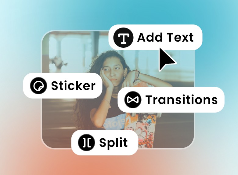 Edit and customize a video
