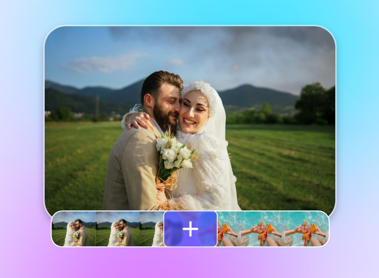 Edite o seu vídeo do dia dos namorados no clipfly