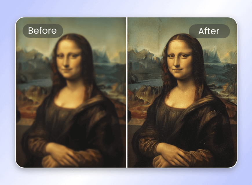 Mejora la calidad de una obra clásica para restauración digital o investigación arqueológica