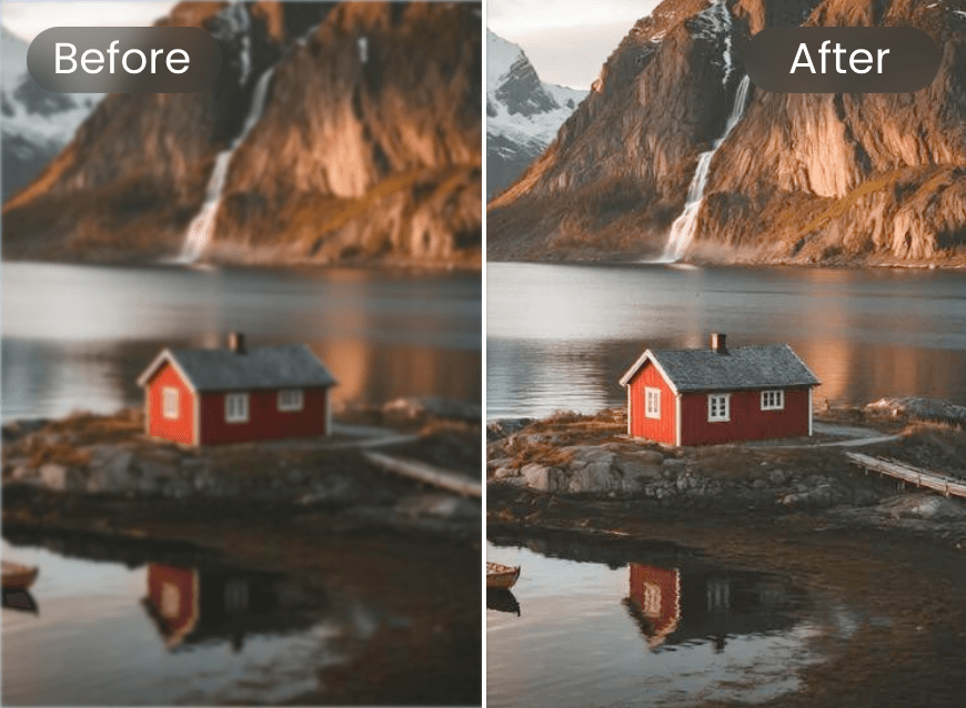 Mejora la calidad de imagen de una fotografía profesional