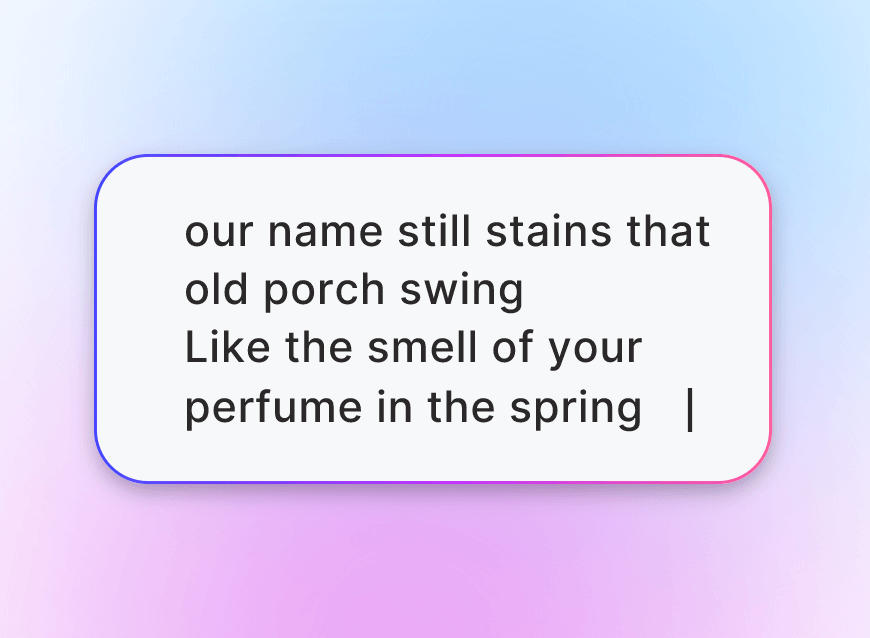 Enter or ai generate lyrics in clipfly ai country song generator