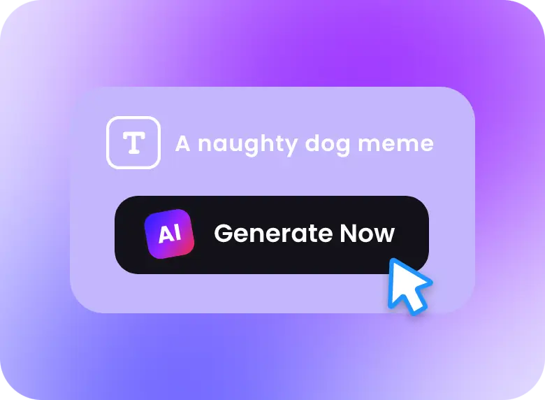 Enter text in clipfly ai meme generator