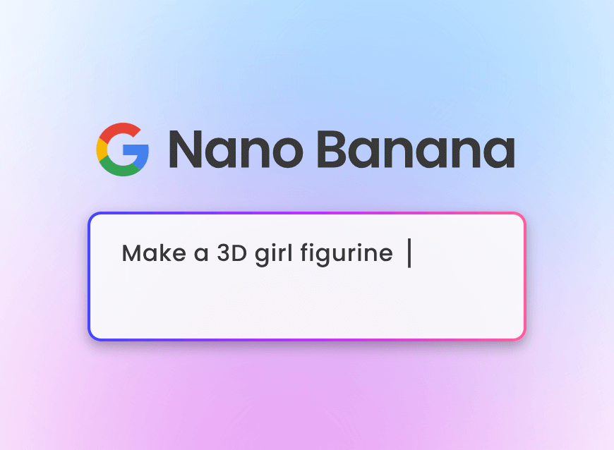 Enter the text prompt in our nano banana ai model